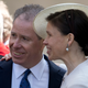 Lady Sarah Chatto and her brother, David Armstrong-Jones.